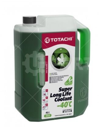 Антифриз TOTACHI SUPER LONG LIFE COOLANT Green -40C 4л | 41604. Под заказ.