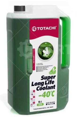 Антифриз TOTACHI SUPER LONG LIFE COOLANT Green -40C 5л