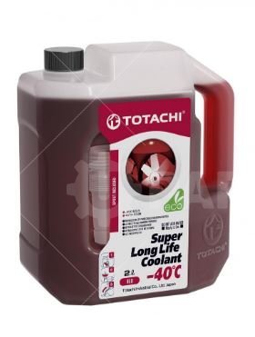 Антифриз TOTACHI SUPER LONG LIFE COOLANT Red -40C 2л | 41802. Под заказ.