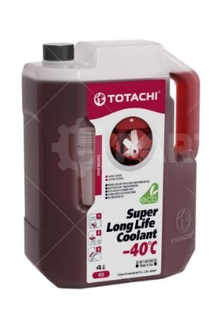 Антифриз TOTACHI SUPER LONG LIFE COOLANT Red -40C 4л