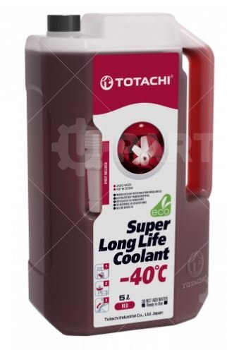 Антифриз TOTACHI SUPER LONG LIFE COOLANT Red -40C 5л