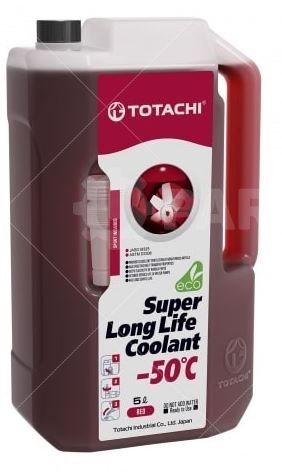 Антифриз TOTACHI SUPER LONG LIFE COOLANT Red -50C 5л