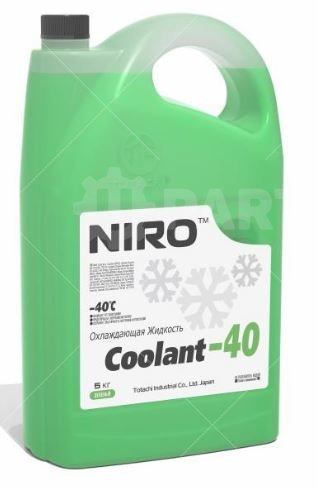 Антифриз TOTACHI NIRO Coolant Green -40C G11 5кг | 43205. Под заказ.