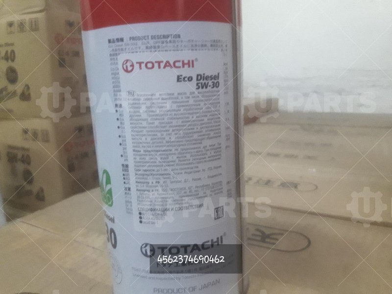 Масло моторное полусинтетическое Totachi Eco Diesel 5W30 API:CI-4,SL 1л | 4562374690462. Под заказ.