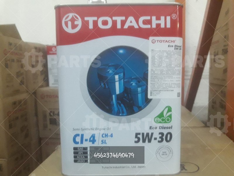 Масло моторное полусинтетическое Totachi Eco Diesel 5W30 API:CI-4,SL 4л