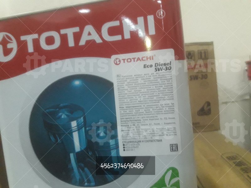 Масло моторное полусинтетическое Totachi Eco Diesel 5W30 API:CI-4,SL 6л | 4562374690486. Под заказ.