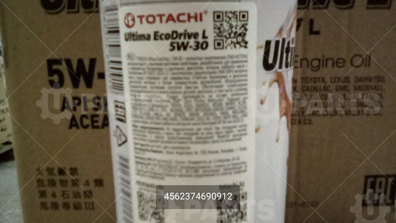 Масло моторное синтетическое Totachi Ultima EcoDrive F Fully 5W30 API:SN/CF 1л | 4562374690912. Под заказ.