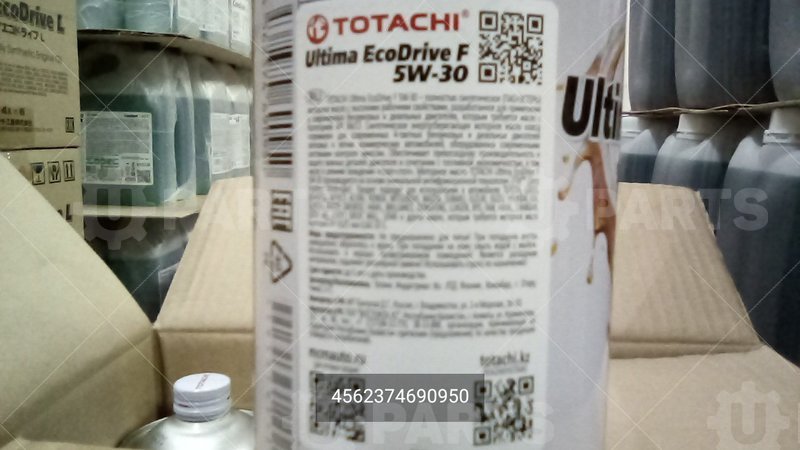 Масло моторное синтетическое Totachi Ultima EcoDrive F 5W30 API:SN/CF (1л.) | 4562374690950. Под заказ.