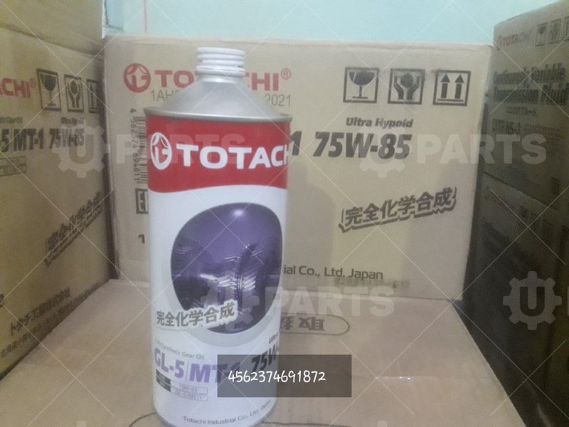 Масло трансмиссионное синтетическое АКПП Totachi Ultra Hypoid Gear Fully Syn GL-5/MT-1 1л | 4562374691872. Под заказ.