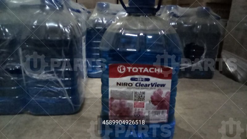 Жидкость стеклоомывалетяTotachi NIRO CLEAR VIEW -25C ПЭТ(4л.) | 4589904926518. Под заказ.