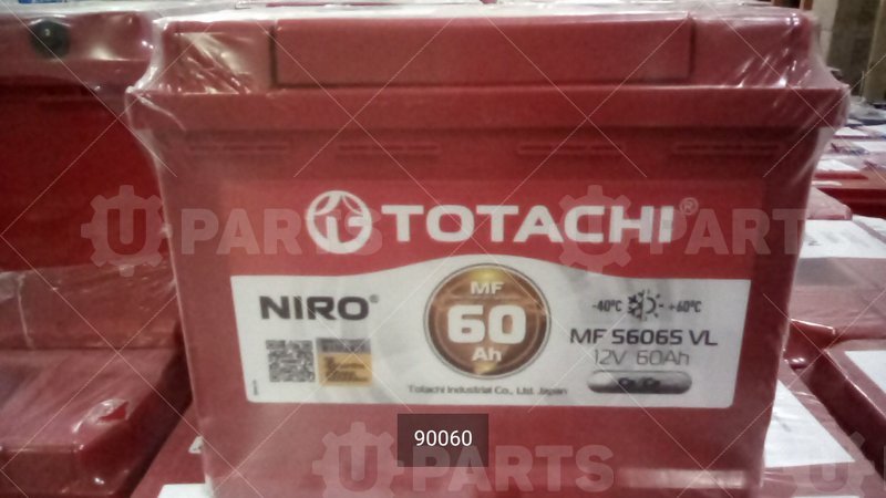 Аккумуляторная батарея АКБ TOTACHI NIRO MF 56065 VL 242x177x190 | 90060. Под заказ.