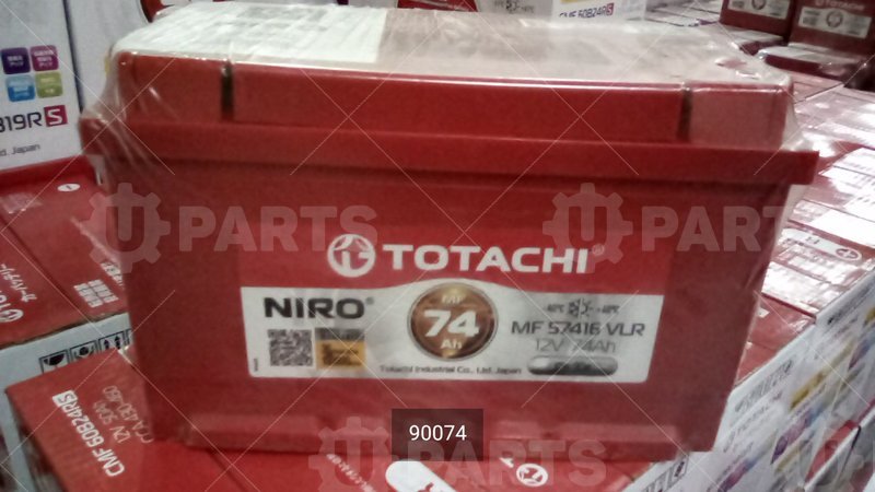 Аккумуляторная батарея АКБ TOTACHI NIRO MF 57416 VLR 277x175x175 | 90074. Под заказ.