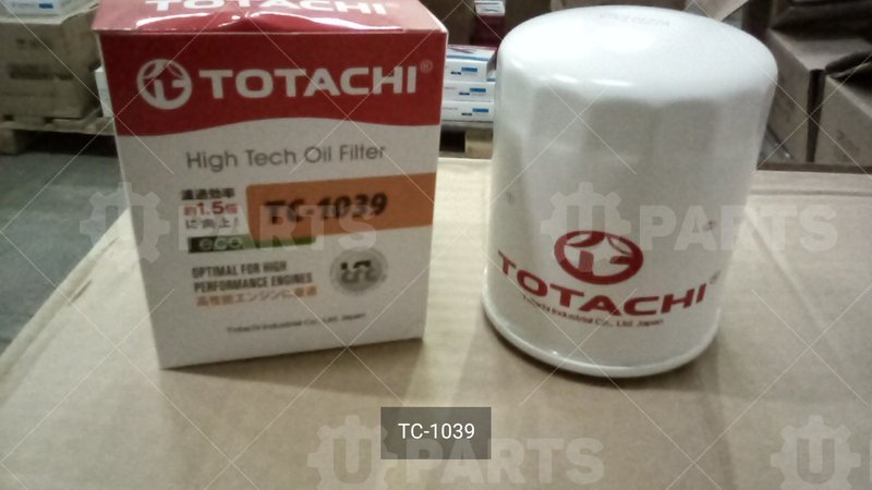 Фильтр масляный двигателя TOTACHI TC-1039 C-207L 15208-H8903 MANN W 818/82 | TC-1039. Под заказ.