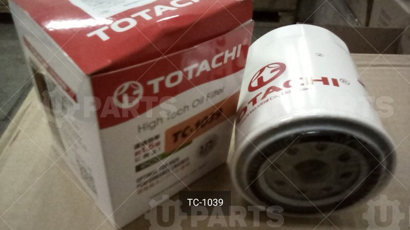 Фильтр масляный двигателя TOTACHI TC-1039 C-207L 15208-H8903 MANN W 818/82 | TC-1039. Под заказ.