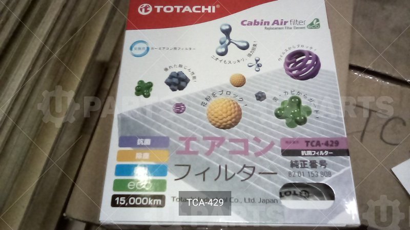 Фильтр салонный TOTACHI TCA-429 77 01 062 227 CU 1829 TOTACHI для   ( - )