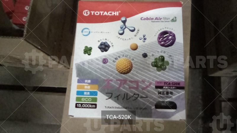 Фильтр салонный TOTACHI TCA-520K XR500058D CUK2230 TOTACHI для MITSUBISHI Pajero, IV Рестайлинг 1, 3.2d AT (200 л.с.) 4WD (2011 - 2014) / MITSUBISHI MONTERO SPORT (1996 - 2006)