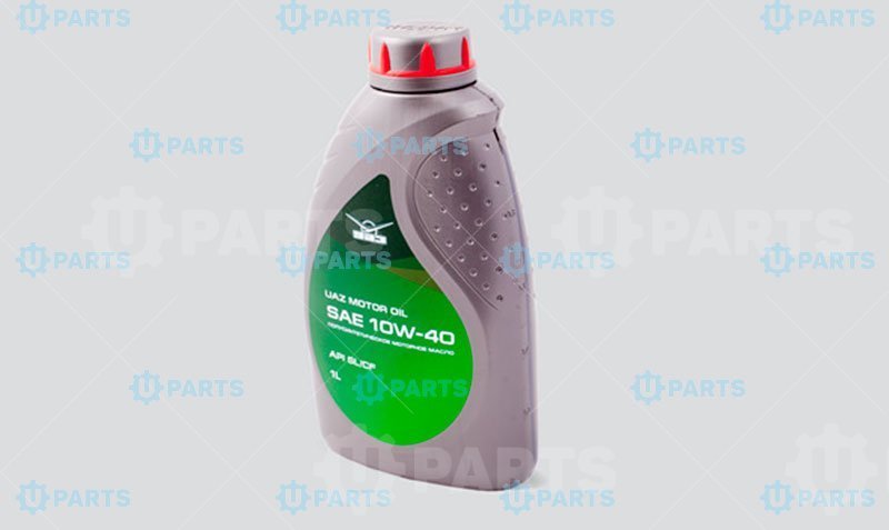 Масло моторное полусинтетическое UAZ Motor Oil Premium SAE 10W40 API SL/CF (1л) | 000101001104001. В наличии.