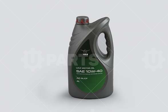 Масло моторное полусинтетическое UAZ Motor Oil Premium SAE 10W40 API SL/CF (4л) УАЗ