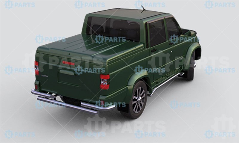 Крышка грузового отсека темно-зеленый металлик УАЗ для УАЗ УАЗ, Pickup, I Рестайлинг 2, 2.7 MT (135 л.с.) 4WD, (2016 - по н.в.) 2.7 (2016 - )