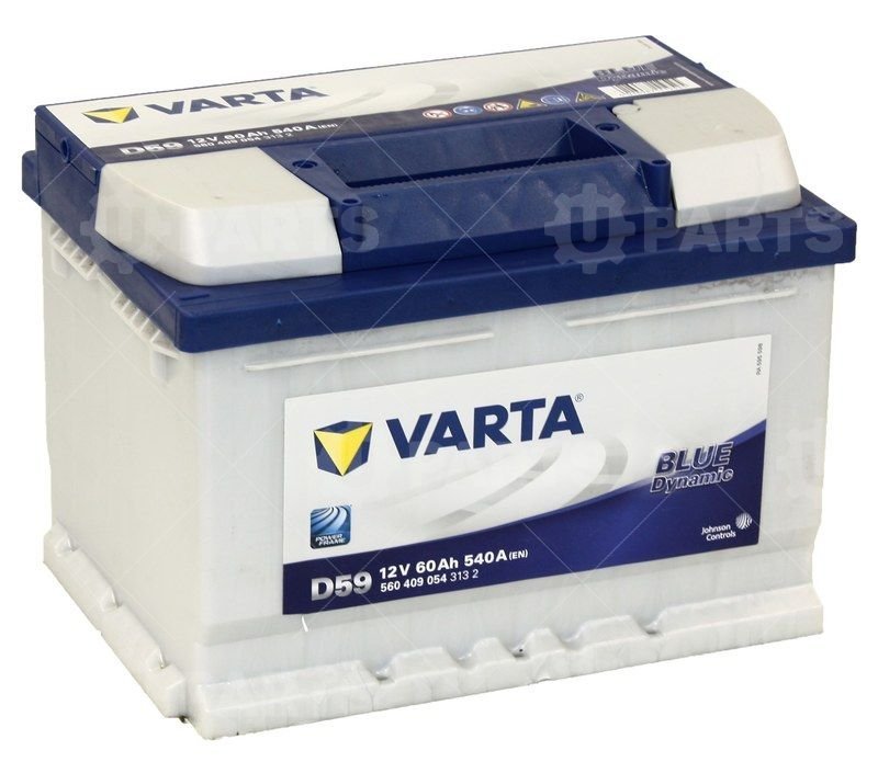 Аккумуляторная батарея VARTA BLUE DYNAMIC 12V 60Ah 540A Евро ДхШхВ:242mmx175mmx175mm | 560409054. Под заказ.