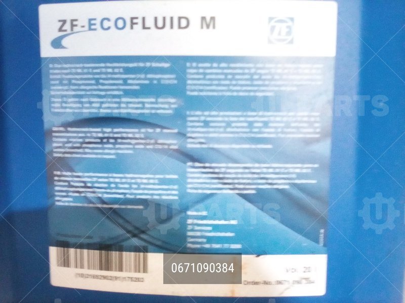 Масло трансмиссионное (синтетическое) ZF ECOFLUIDE M 75W80 (20л.) | 0671090384. В наличии.