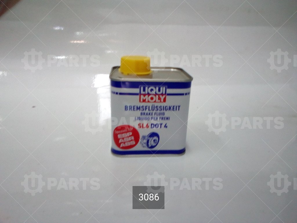 Жидкость тормозная Bremsenflussigkeit SL6 DOT-4 (0,5 л.)    | 3086. В наличии.