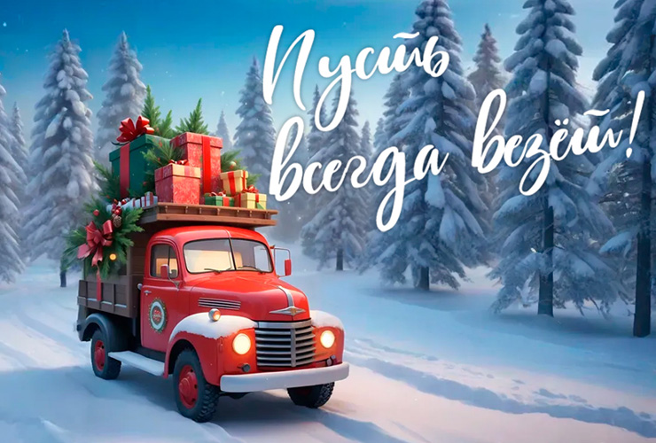 Поздравляем с Новым годом и дарим подарки!